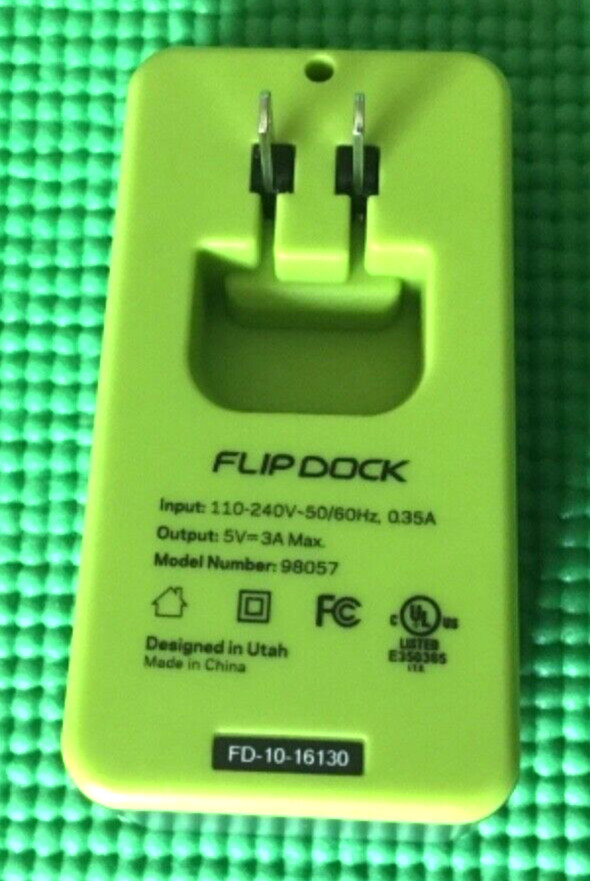 Goal Zero Flip 10 AC 110V-240V CHARGING DOCK CHARGE Flip 36, 30, 24, 20, 12 & 10