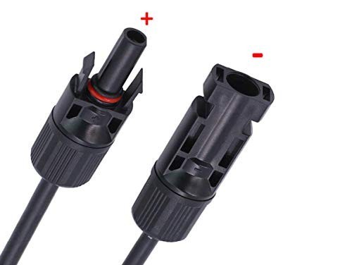 Solar Panel Connectors 10AWG MC-4 to SAE Adapter Extension Cable Wire for RV