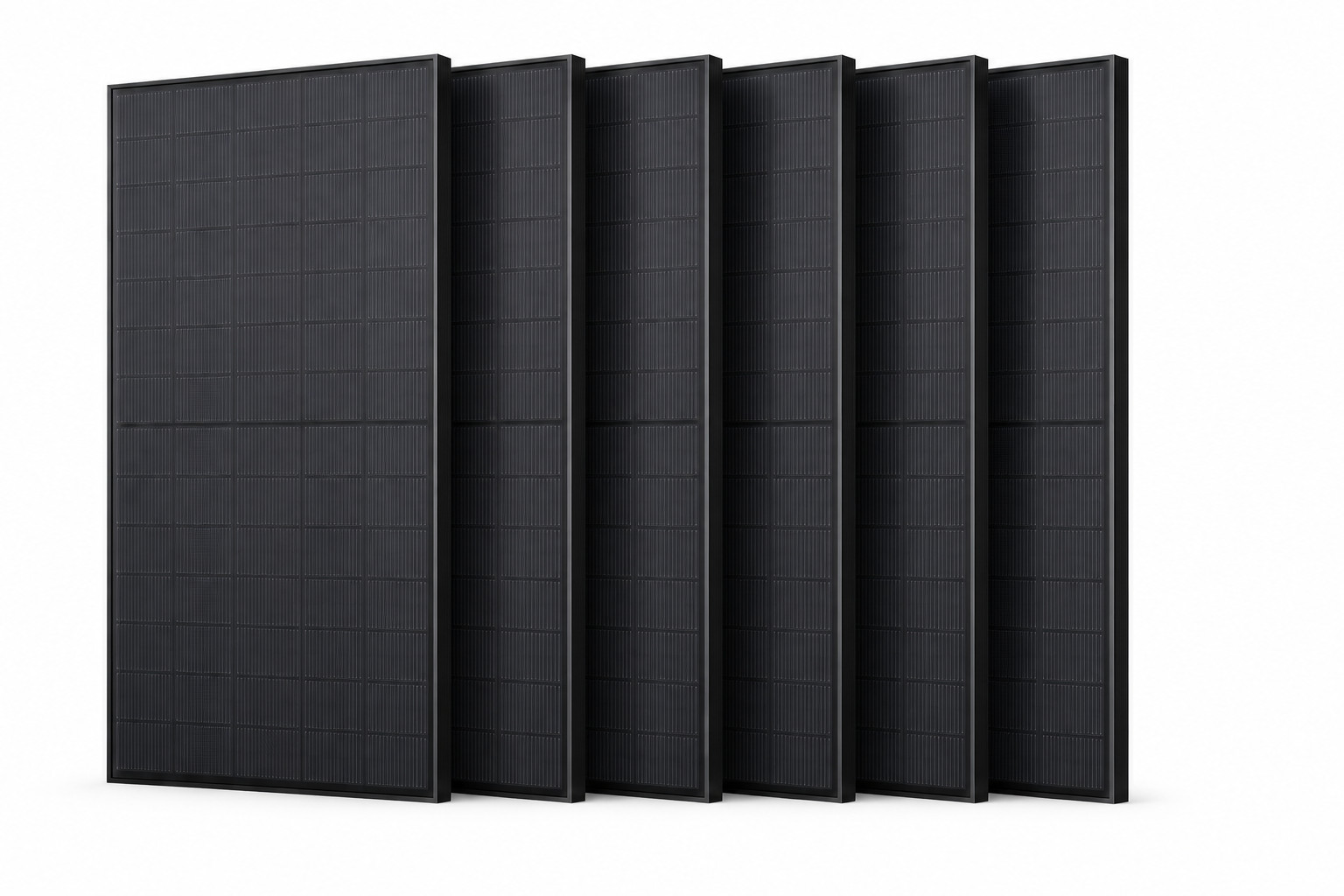 6×450=2700W Solar Panels, Bifacial N-Type Mono | 4ft MC4 Cable for Easy Install