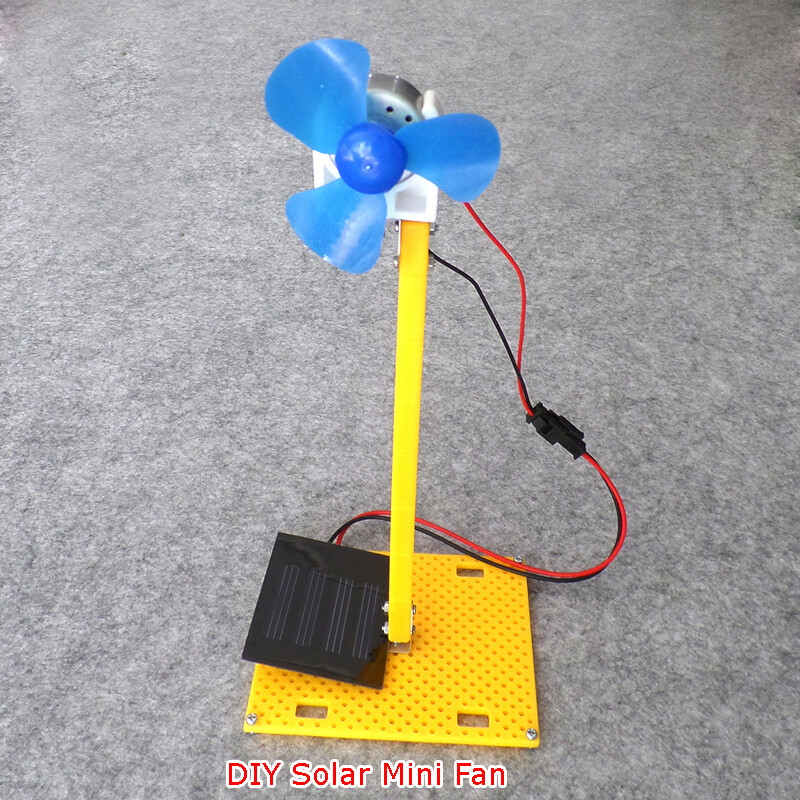 Solar Power Generator DC Motor Fan Solar Toy For Science Education Model Kit DIY