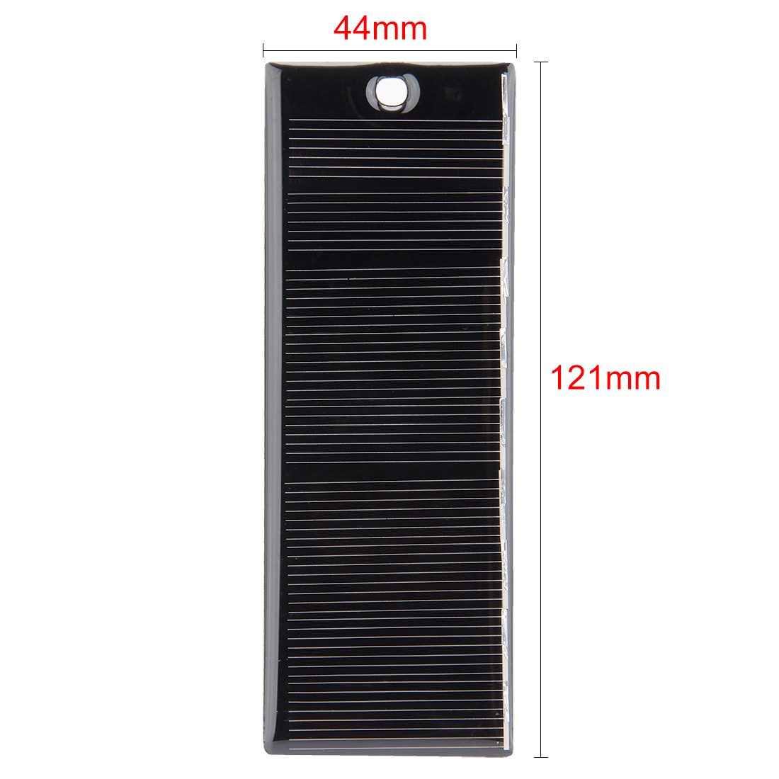 5Pcs 4.5V 130mA Poly Mini Solar Cell Panel Module DIY 44mm x 121mm