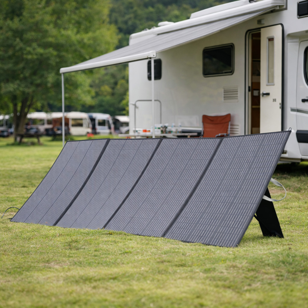 MHPOWOS Camping Solar Panel 400 watt for Anker SOLIX F2000 Anker SOLIX F3800