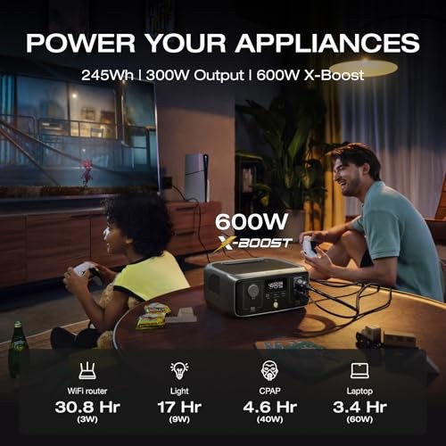 EF ECOFLOW RIVER 3 Portable Power Station 245Wh