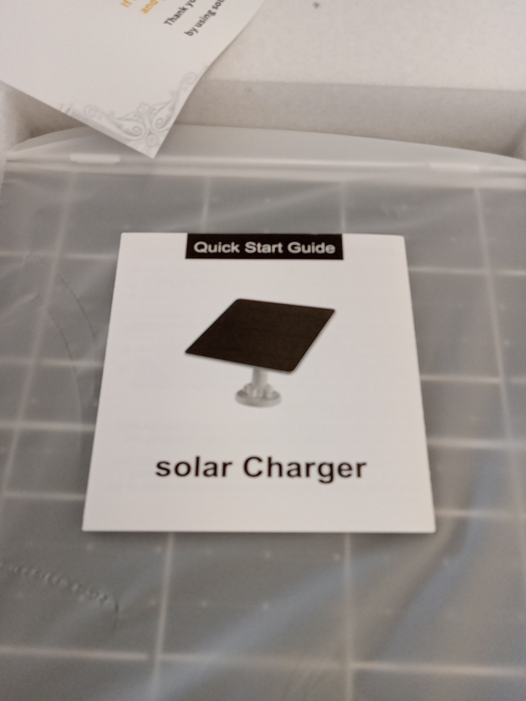 Solar Panel Kit For Ring Stick Up/ Spotlight Camera White