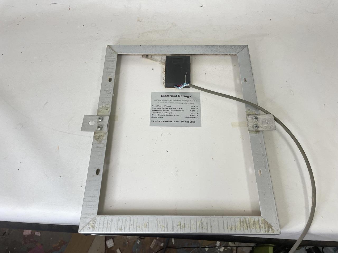 Solar Panel for 12v Rechargeable Batteries