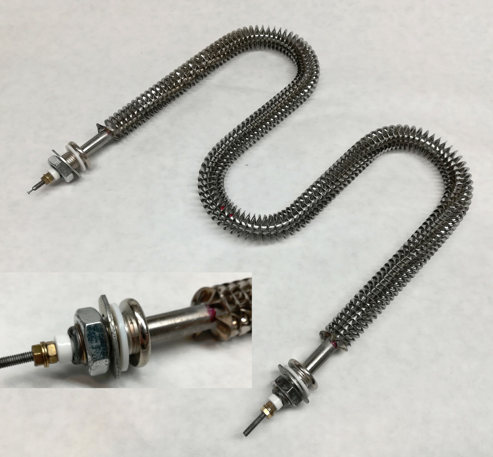 375 Watt – 12/16 Volts – Dump load heating element “TOUCH SAFE” Radial Fins