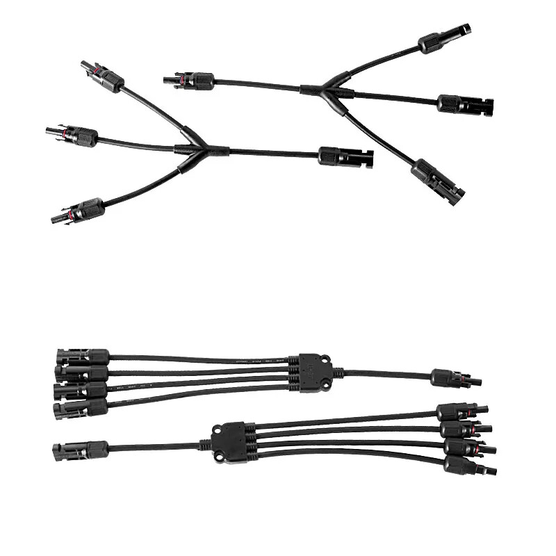 PV connector Y type parallel connection solar panel system waterprrof connector