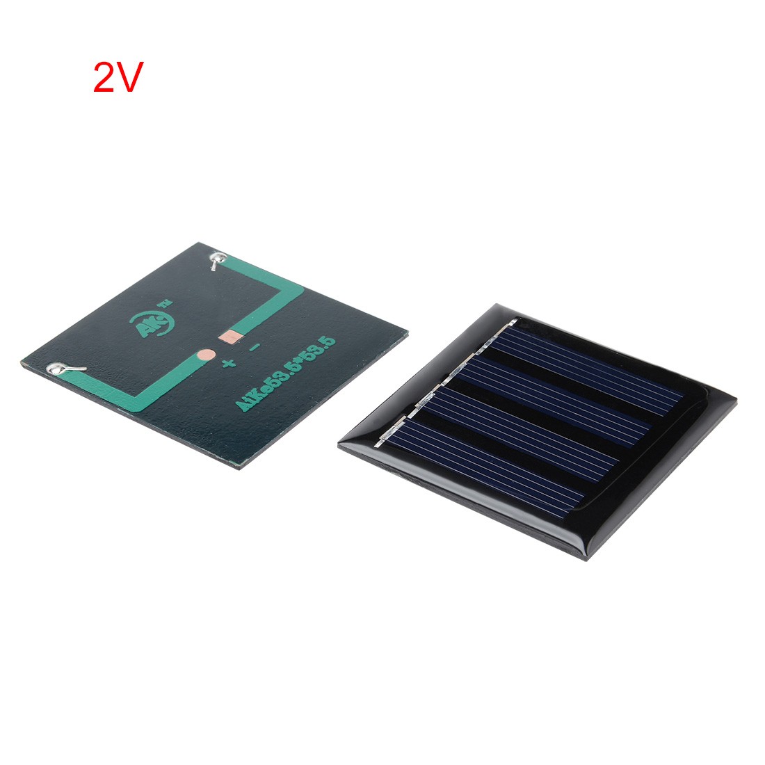5Pcs 2V 80mA Poly Mini Solar Cell Panel Module DIY f Phone Toys Charger
