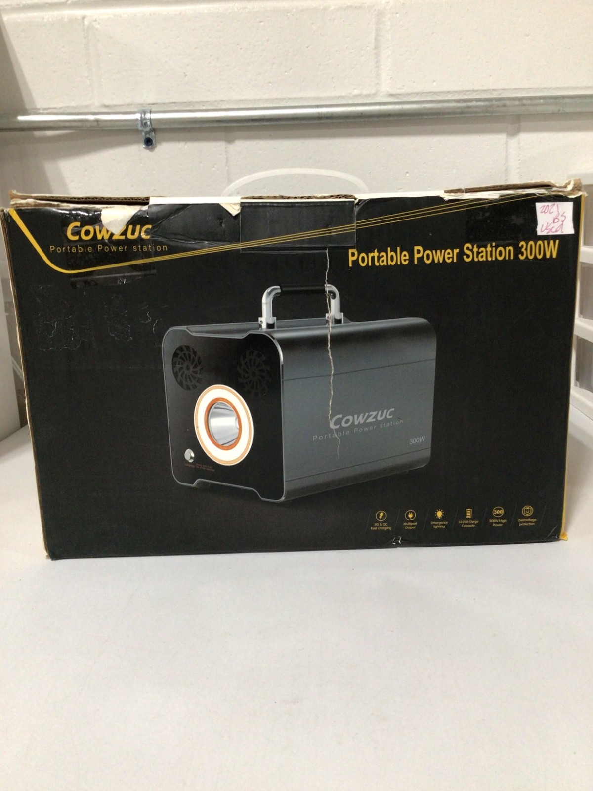 Cowzuc Portable Power Station 500W