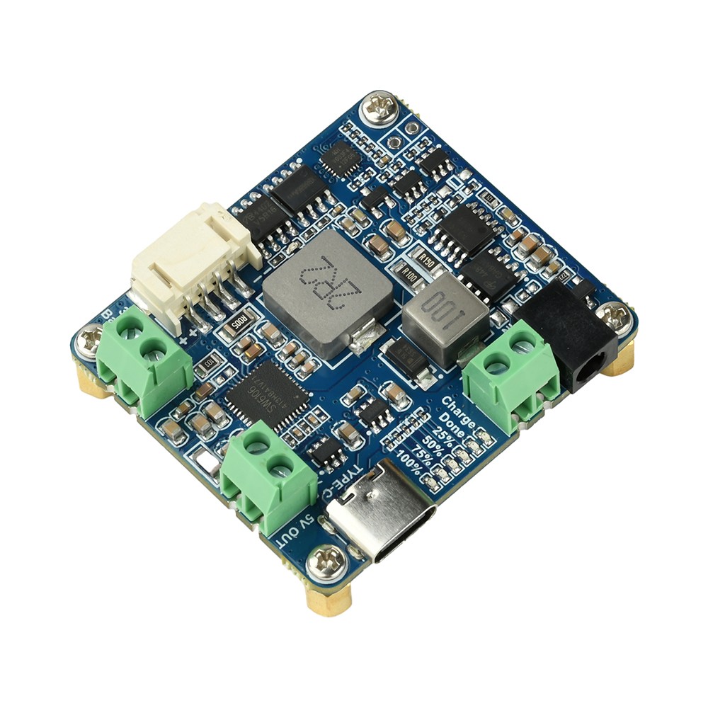 6-24V Solar Panel Power Management Module 5V 3A Supports MPPT, PD QC FCP SFCP