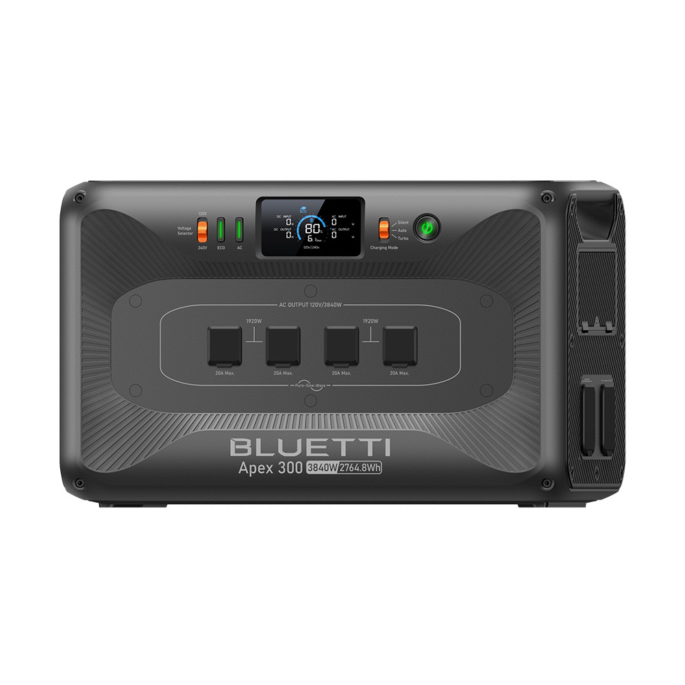 BLUETTI Apex 300+B300K 5529.6Wh Portable Power Station+560W Alternator Charger