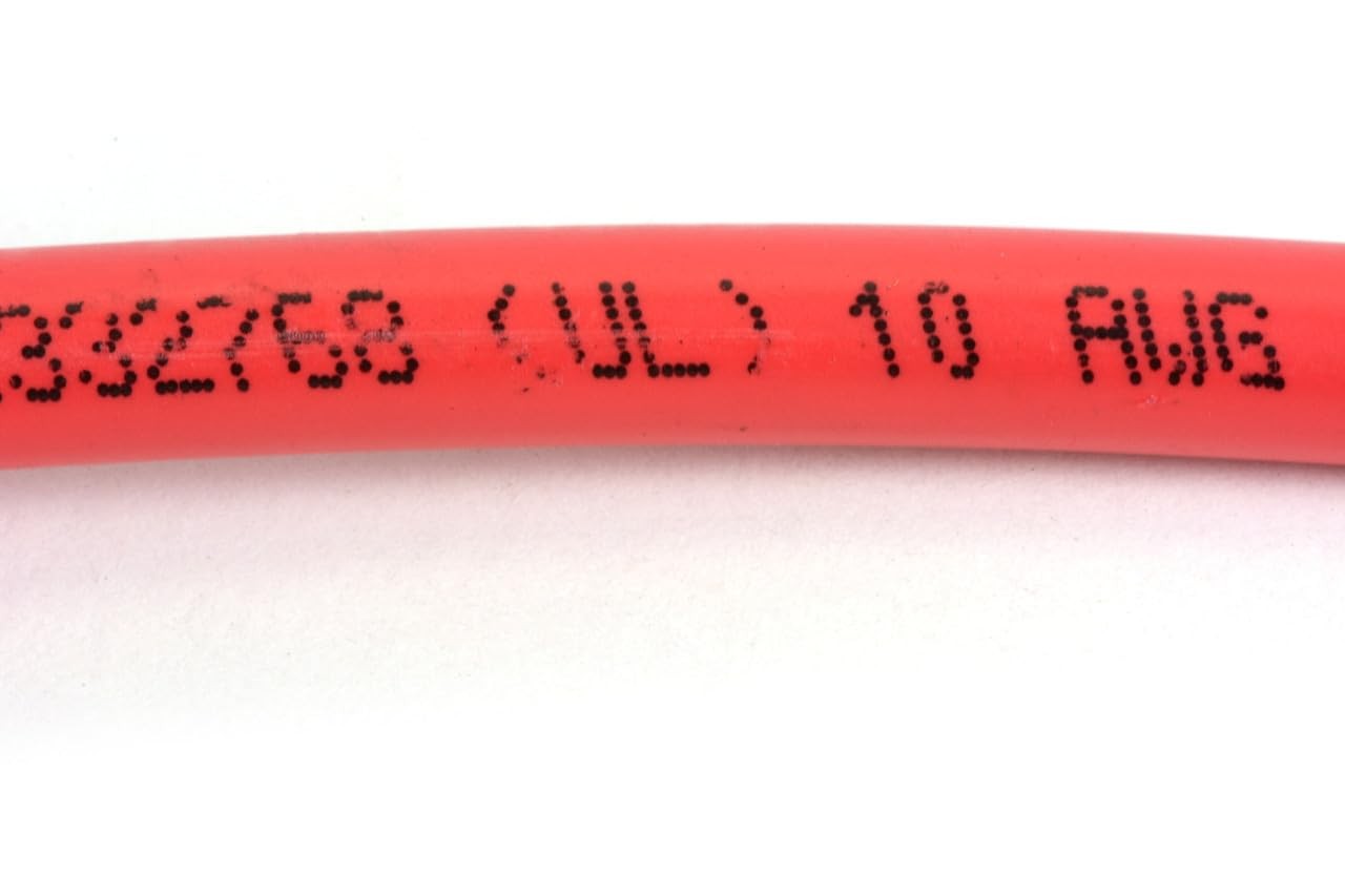 10 AWG USA Made Bare Copper Solar PV Wire, 6 Ft Black + Red, Copper Wire Gauge