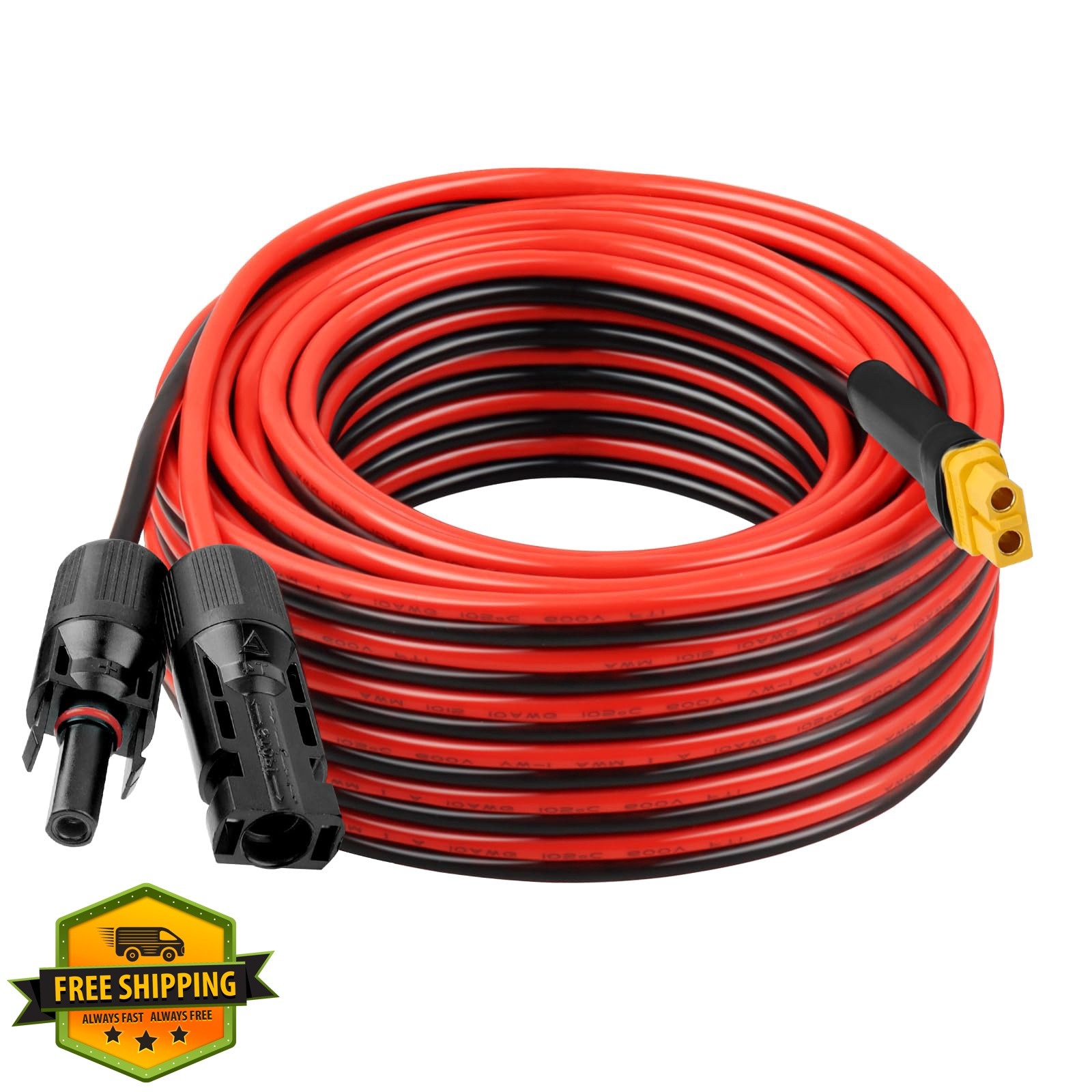 Kimbluth XT60 Solar Extension Cable 10 AWG 35FT