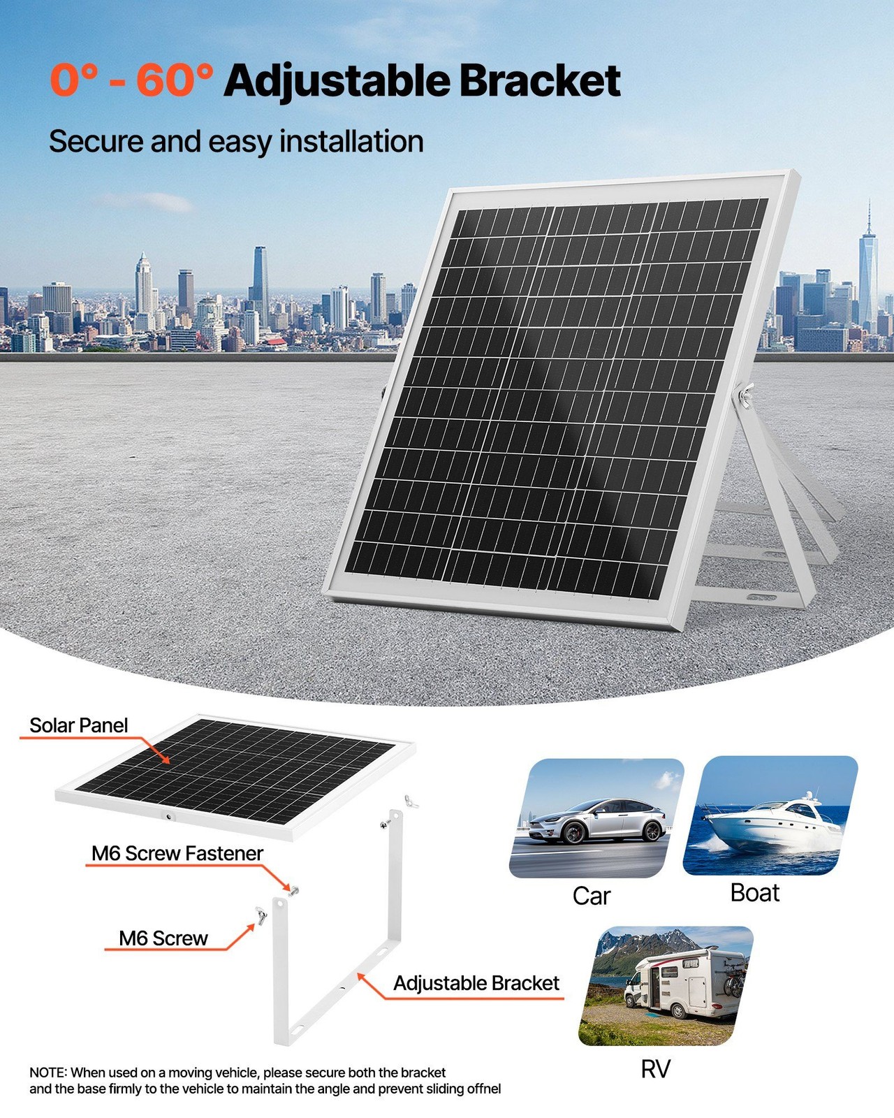 20W 12V Solar Battery Maintainer with High-Efficiency MPPT IP67 Rated