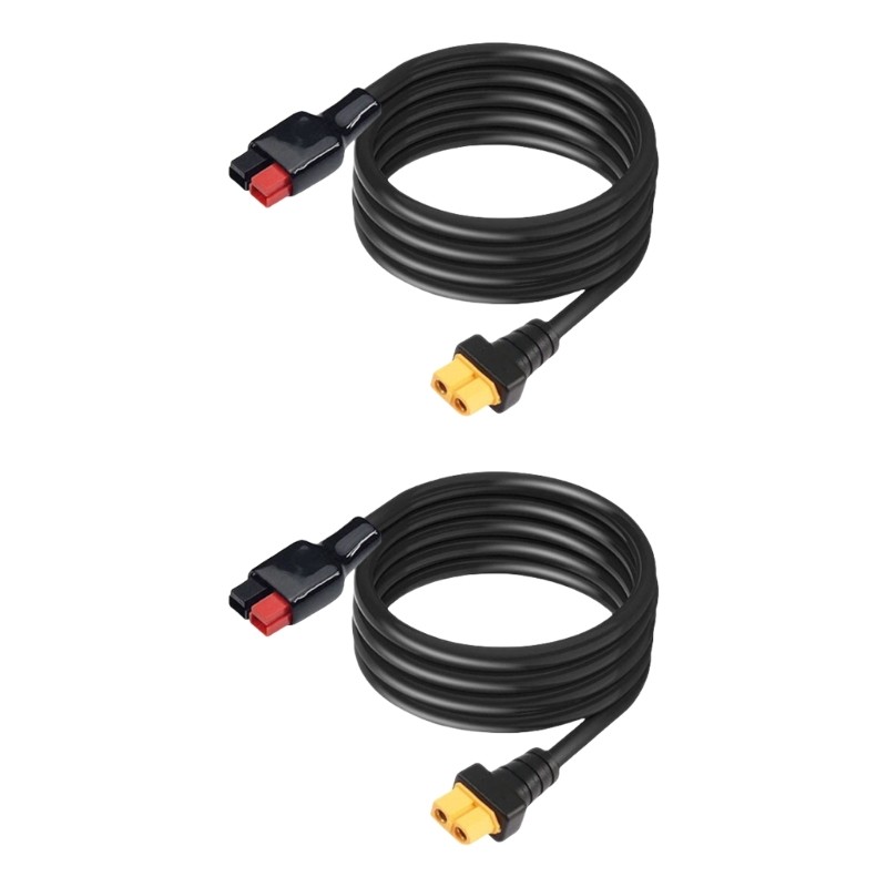 XT60 Female 30A Andersons Adapter Solar Connectors to Power Poles Port Cable