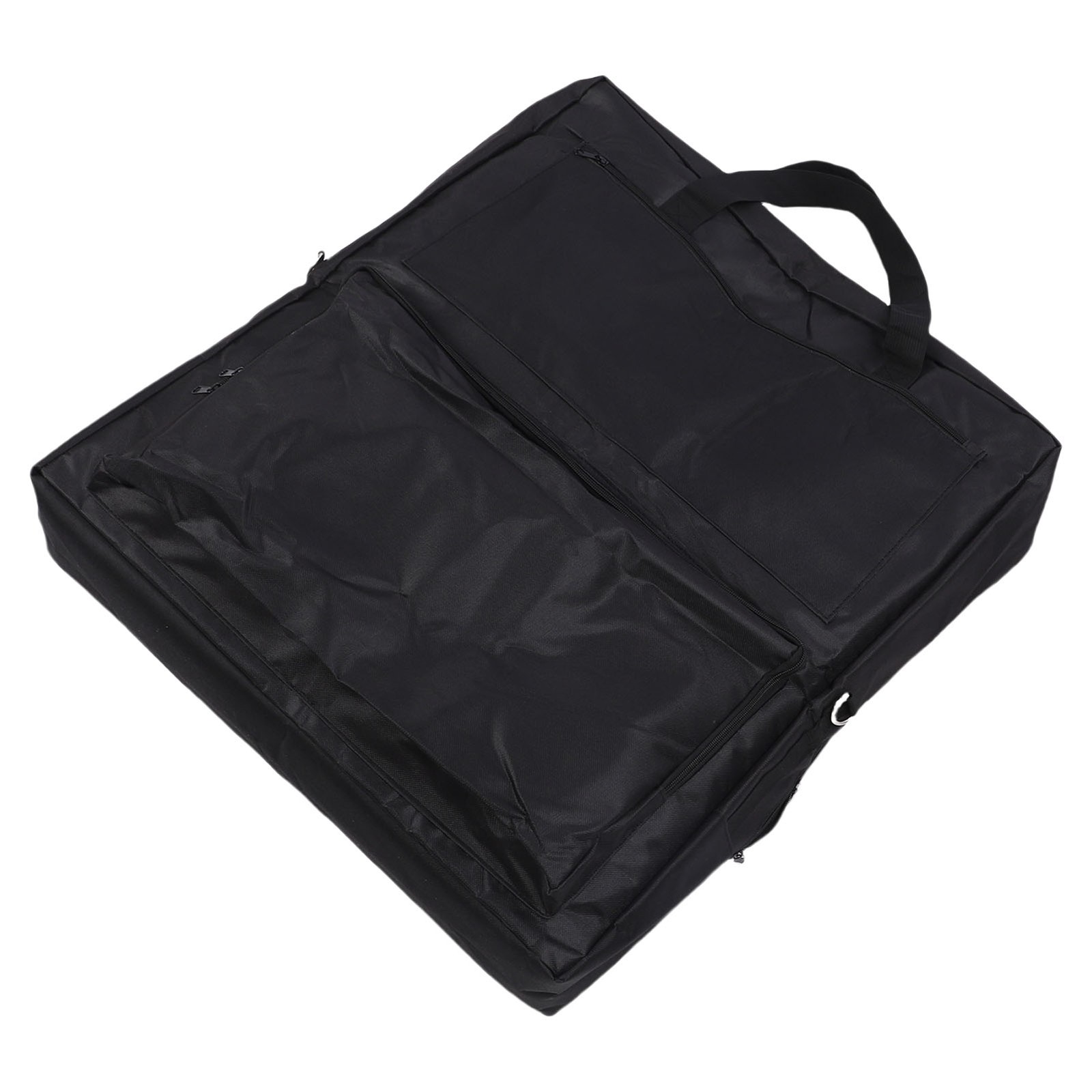 Solar Panel Storage Bag Double Layer Folding Travel Solar Panel Carrying Ca