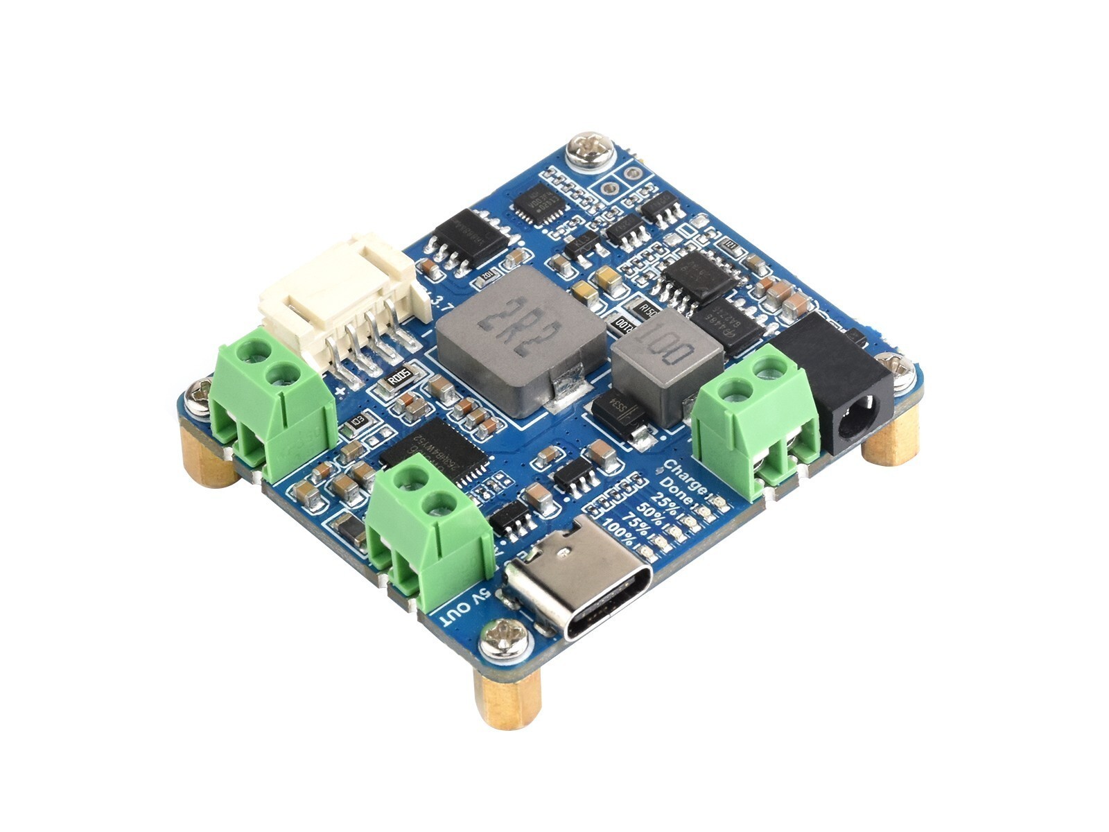 Waveshare Solar Power Management Module (D), Supports 6V~24V Solar Panel New