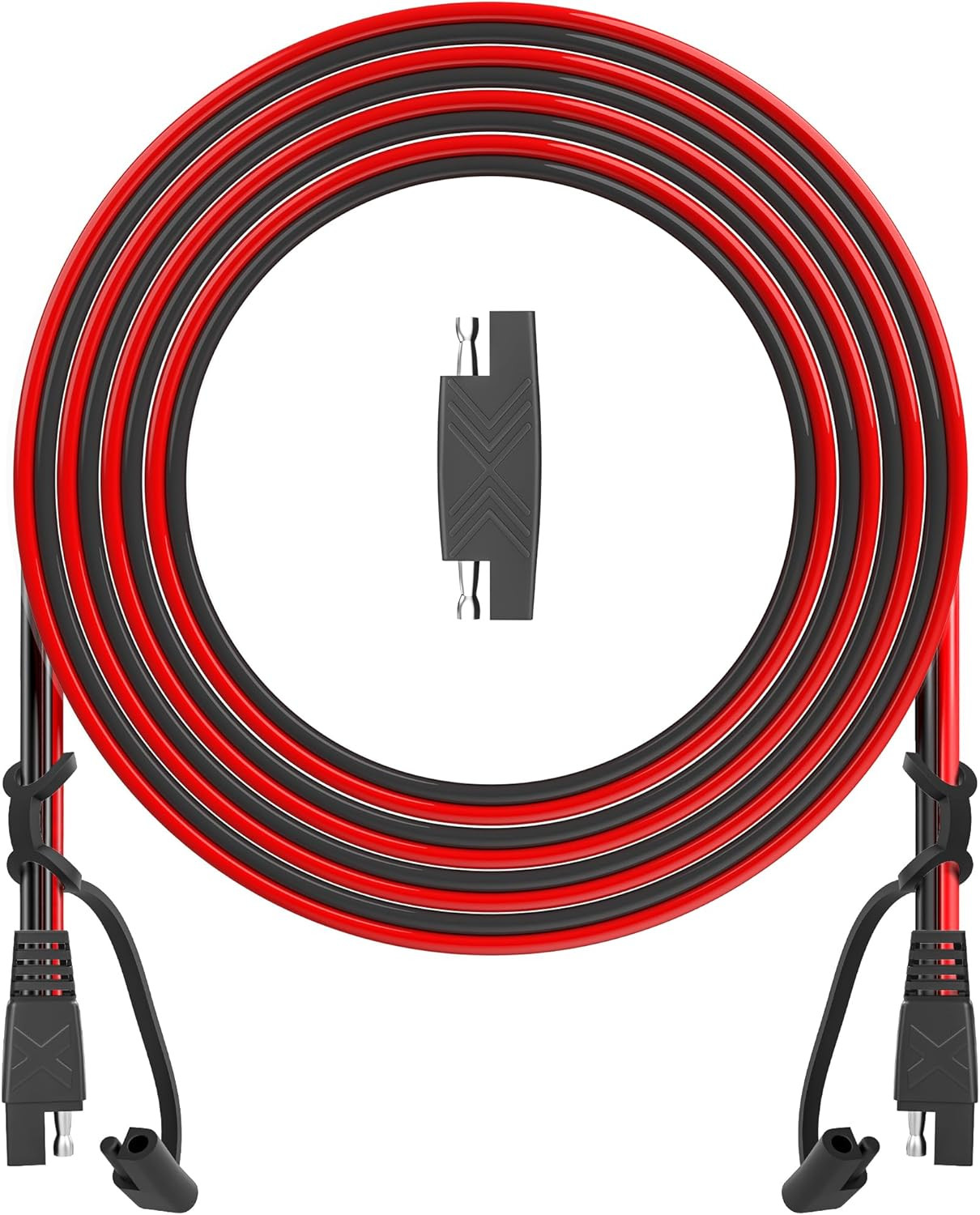 OYMSAE 15Ft SAE Connector, Solar Panel Extension Cable, Quick Disconnect Wire