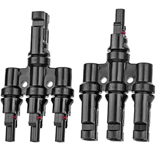 3 Way Solar Panel Branch Connector MMMF/FFFM
