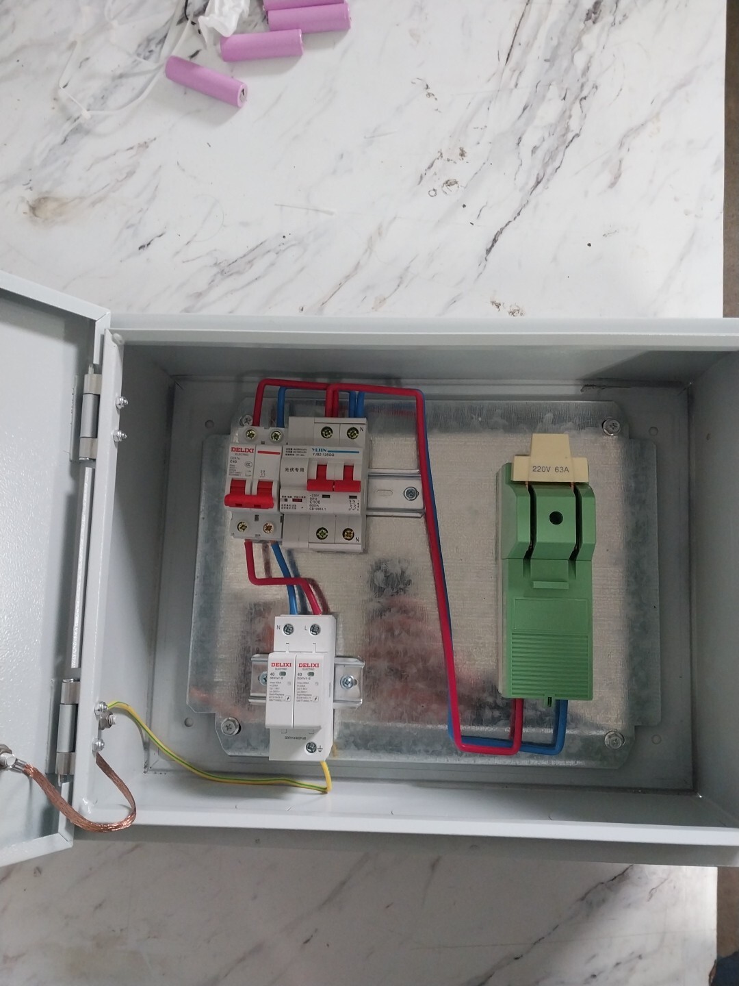 Solar Junction Box Shutoff Box