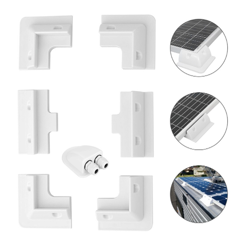 Quick Installation Solar Roof Panel Mounting Brackets for Caravan RV Boat