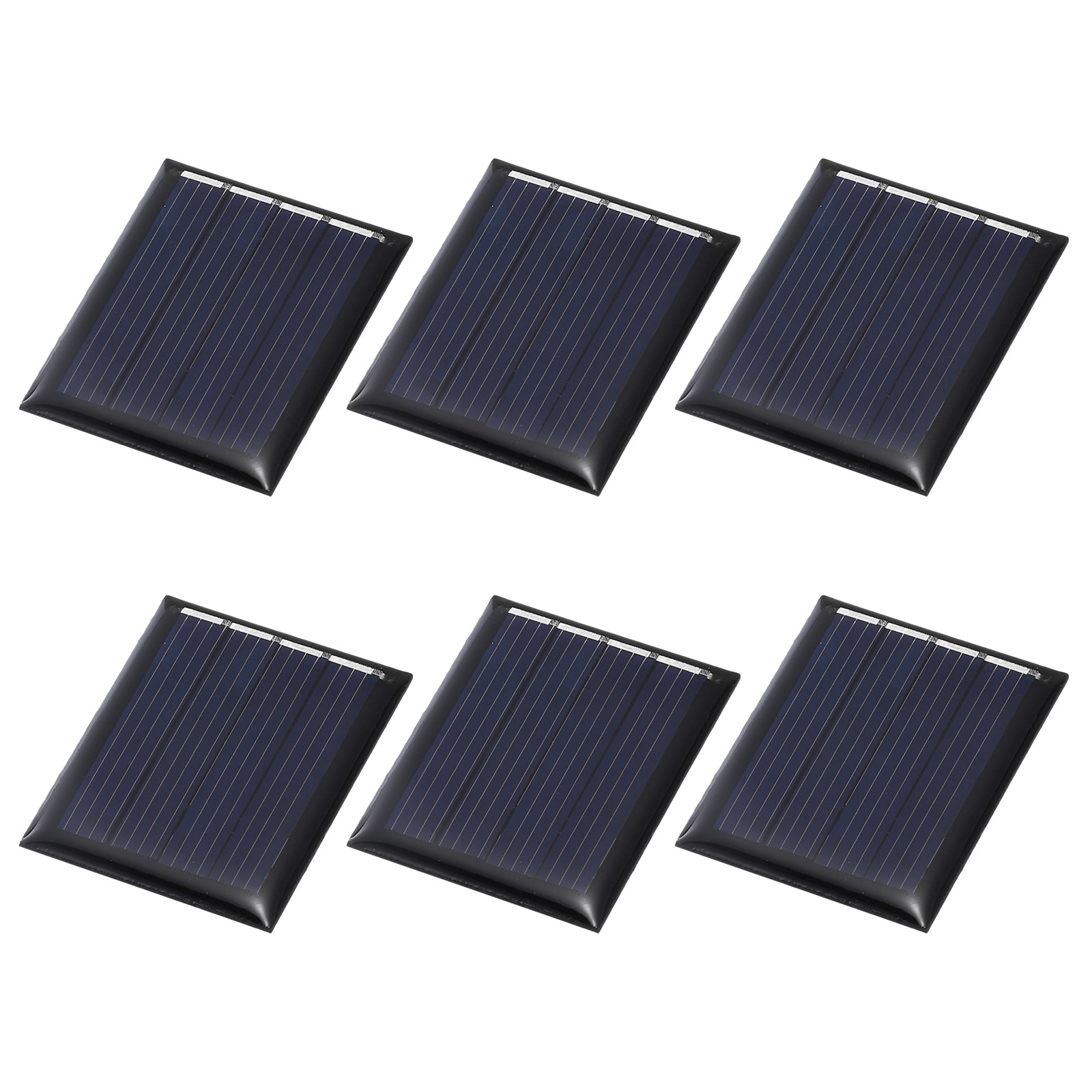 6Pcs 2V 0.12W 60mA Mini Solar Panels, Solar Photovoltaic Power Cells