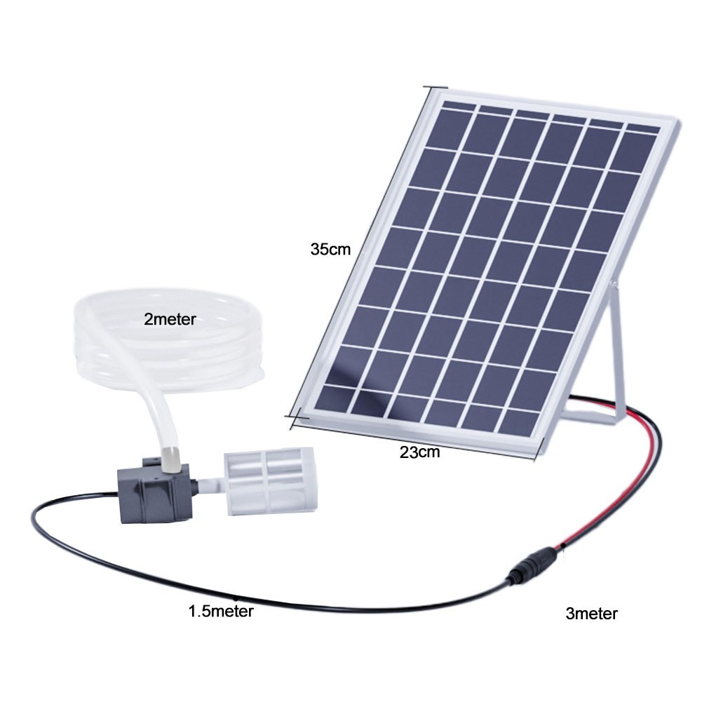 Efficient Solar Powered 12V Water Pump 9V10W for Aquatic and Garden Use