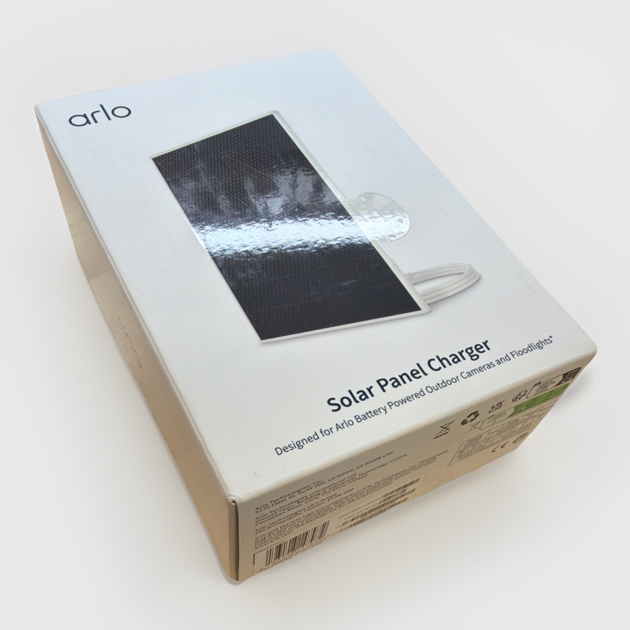 Arlo Solar Panel Charger for Arlo Essential Outdoor Cameras