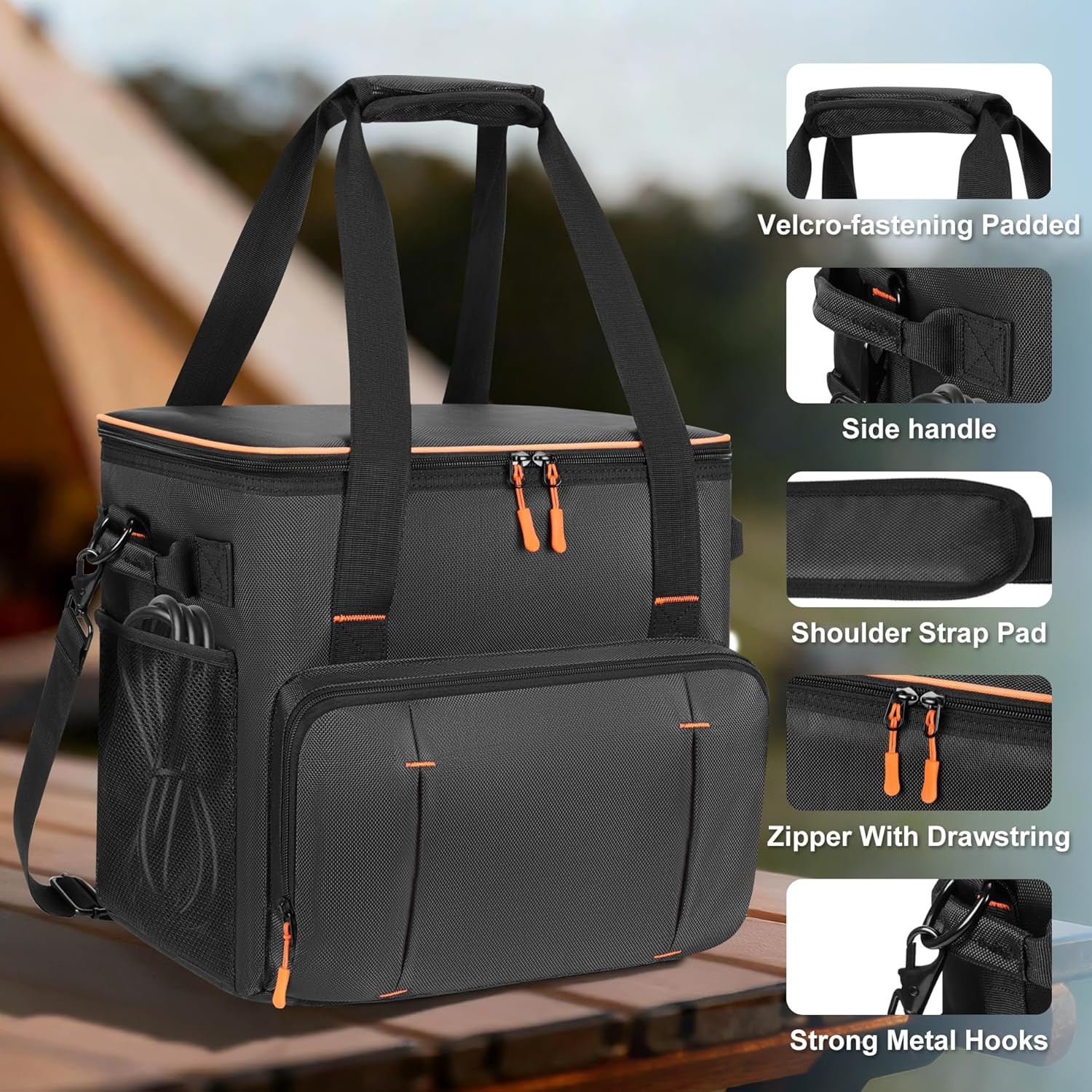 Power Station Storage Bag Compatible with Jackery Explorer 2000 V2/Jackery 1000