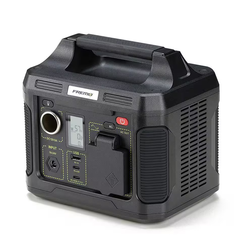 TP300 300-Watt Portable Power Station Push Button Battery Generator
