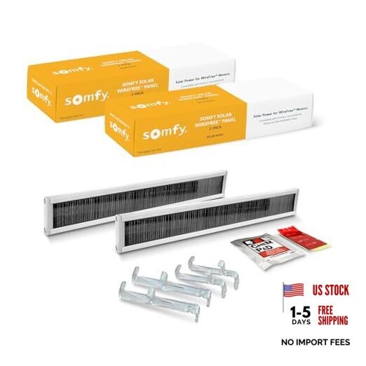 2-Pack Li-ion Solar Panel Kit – Wirefree – Solar Panel Power for RTS