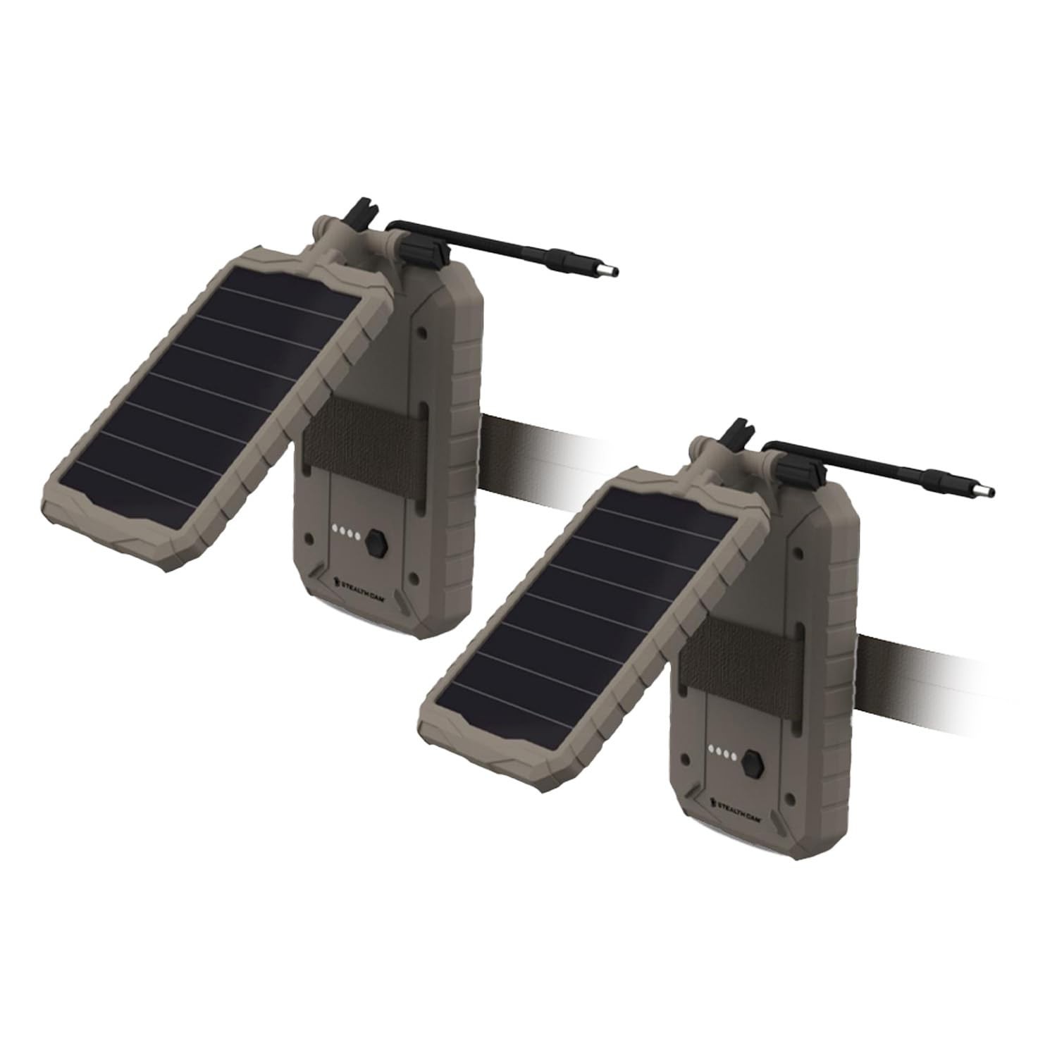 Durable Sol-Pak Solar Battery Pack | 12V Solar Power Panel, Rechargeable Battery
