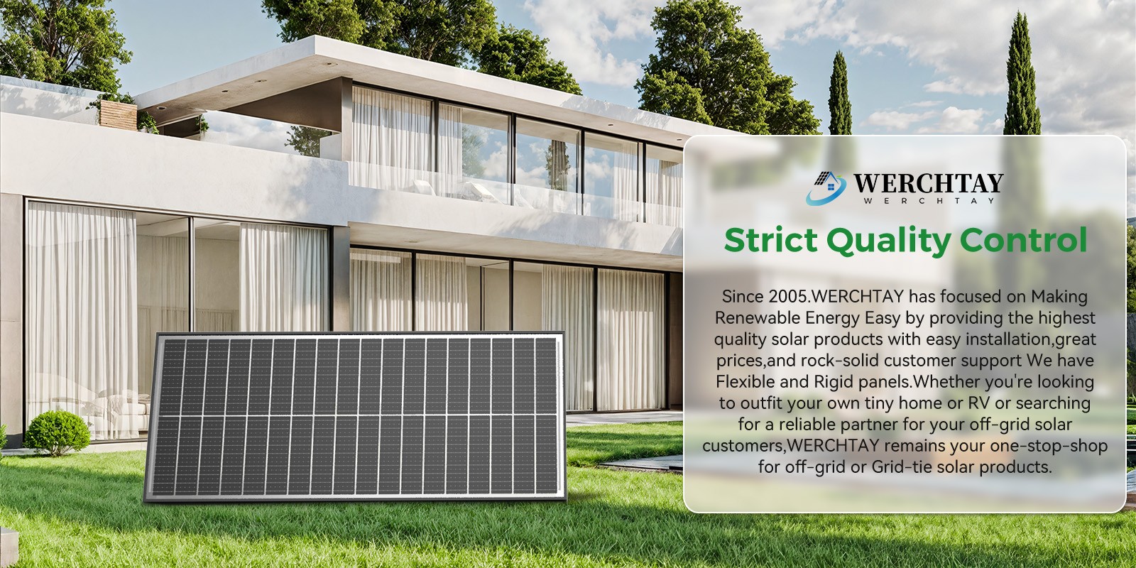 100W 200W 300W 400W 500W 1000W Bifacial Solar Panel 12V 18BB Mono Home RV Power