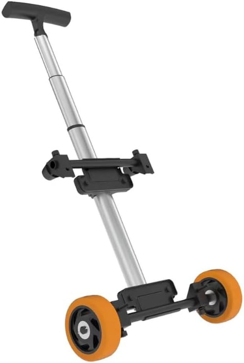 Portable Generator Wheel Kit with Telescopic Handle & Never-Flat Tires
