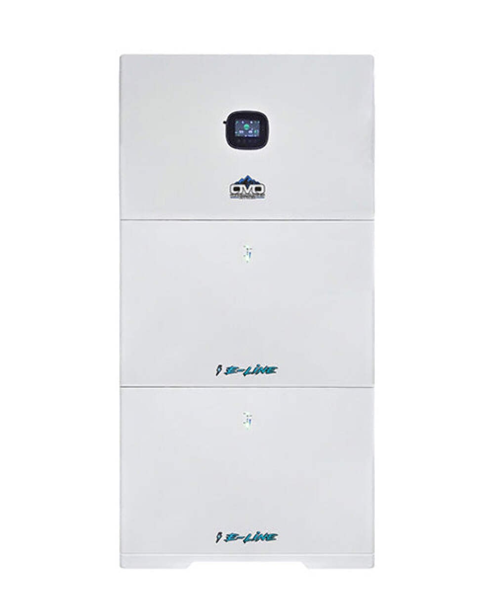 2.2KW Complete Offgrid Solar Kit + 10K 120V/240V OMO E-Line Inverter + 2x 10.24K