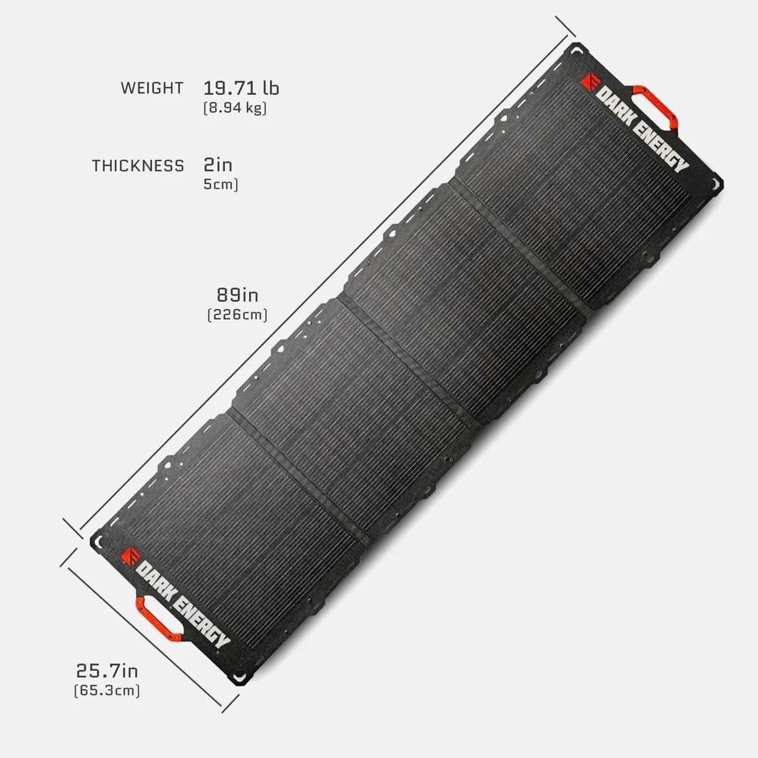 Dark Energy Spectre 200W Solar Panel for Off-Grid Basecamp and Emergency Power