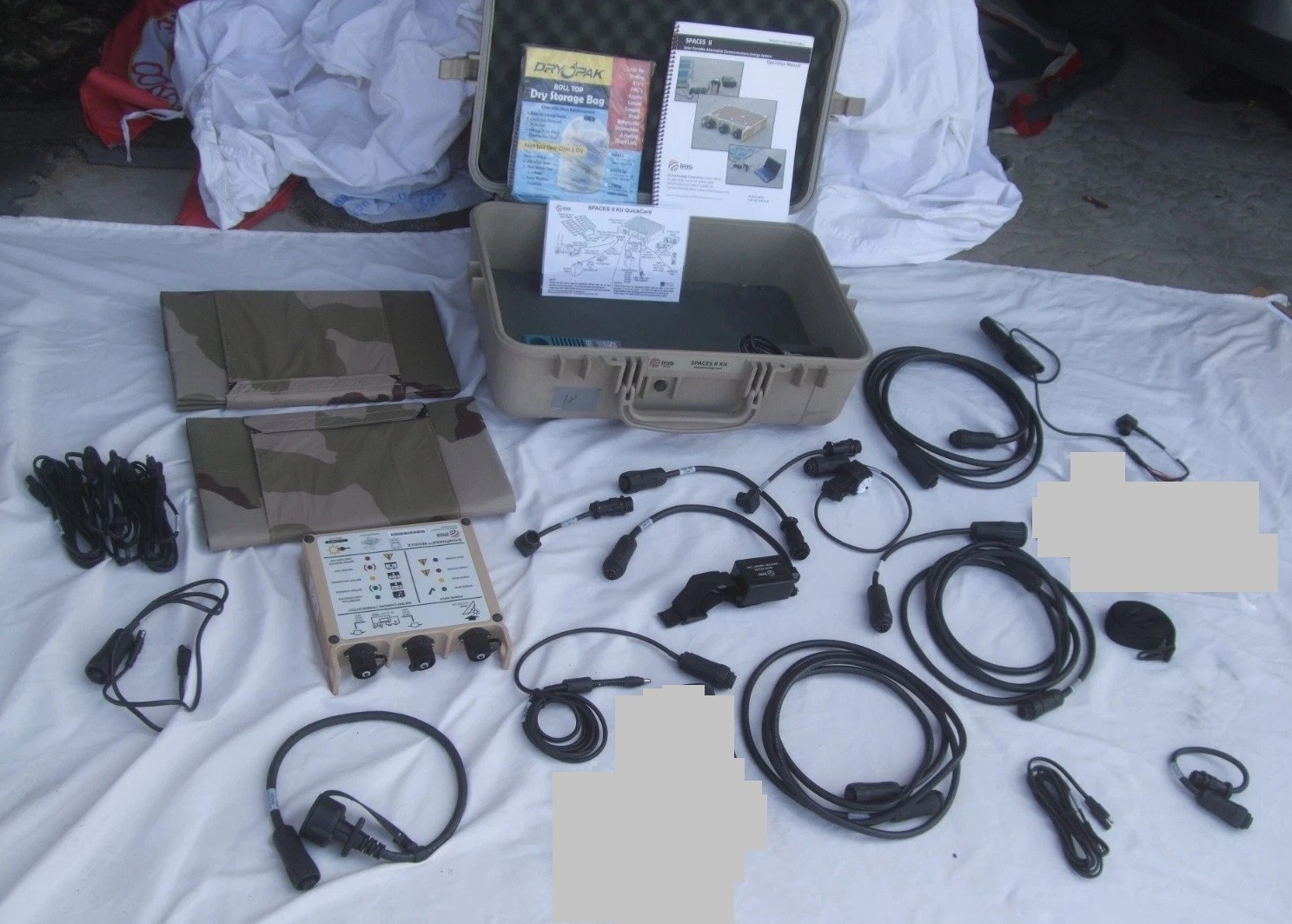Iris Technology SPACES II Kit USMC Military Portable Solar Energy Field Power