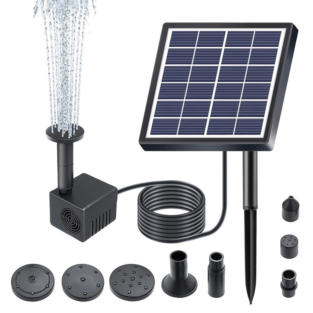 Water Pump Fountain 1 5W with High Efficiency for Bird Baths and Gardens