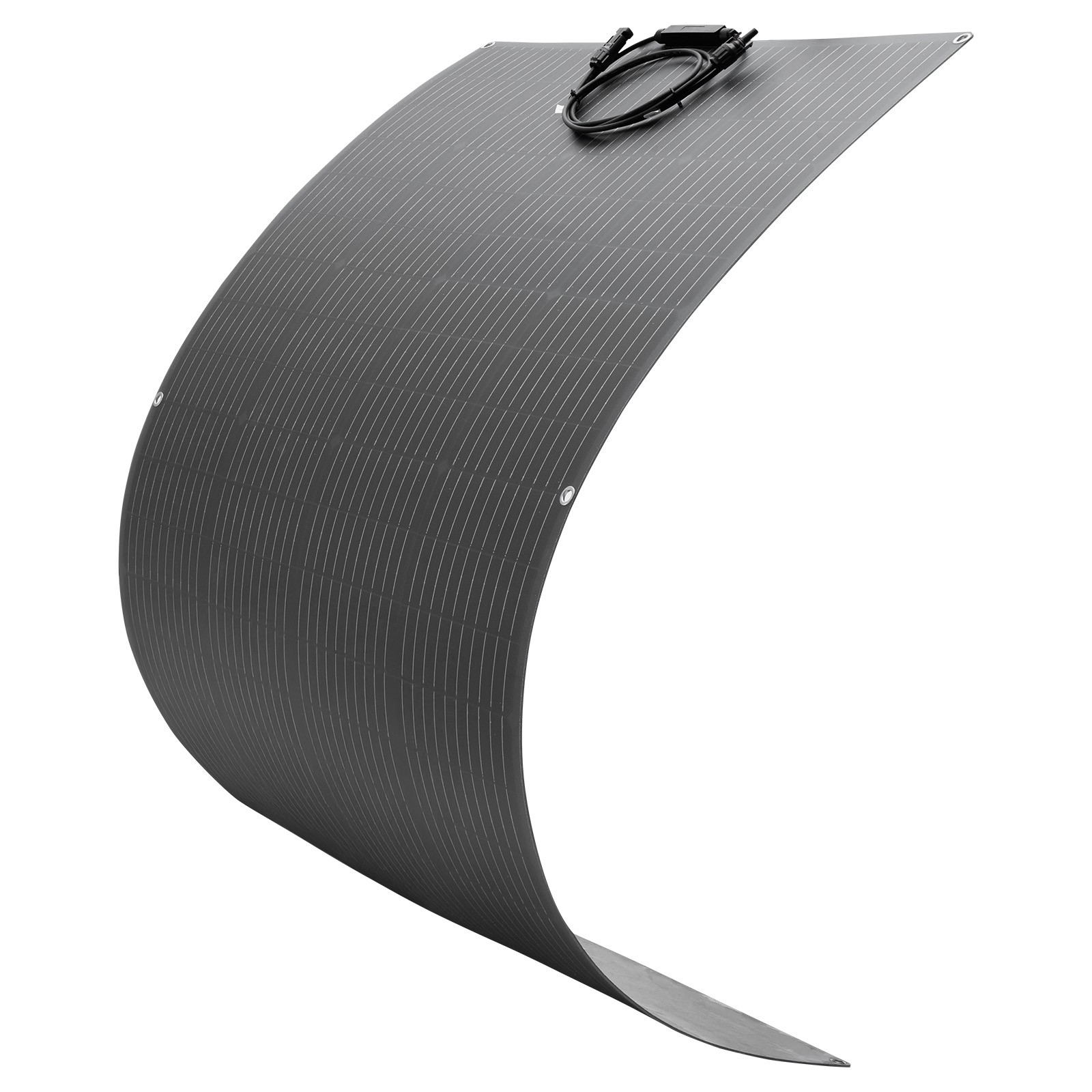 Uimoso Flexible 200W Monocrystalline Solar Panel for Off-Grid Charging