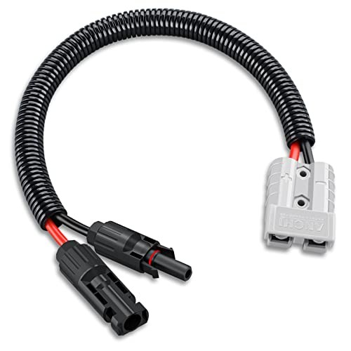 10AWG Solar Panel Connector Cable, Compatible with Solar Connecter and