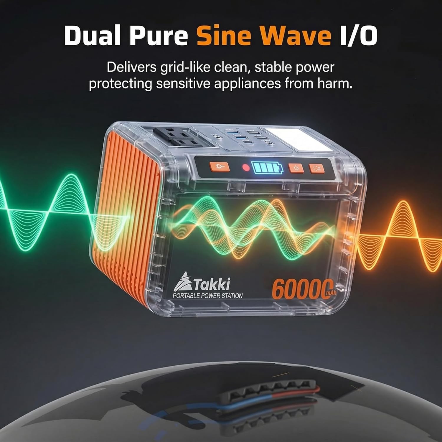 Takki 250W Portable Power Station 222Wh Camping