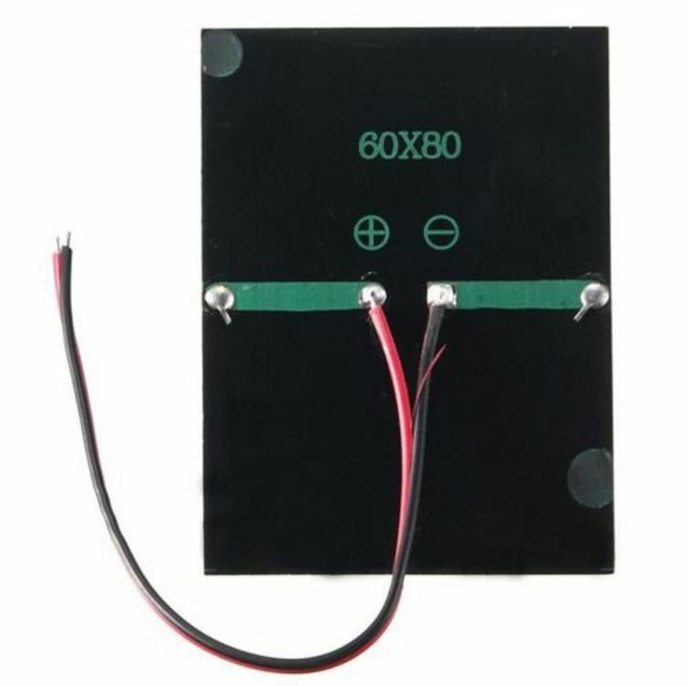 DIY Power Charger Panel PV Solar Power PCB Mini Panels With 15cm/5.9″ Wire Cable