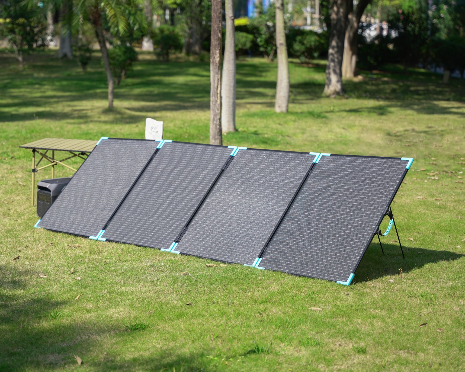 E-POWO 110W 220W 400W Bifacial Solar Panel Portable for Ecoflow Delta 3 Plus