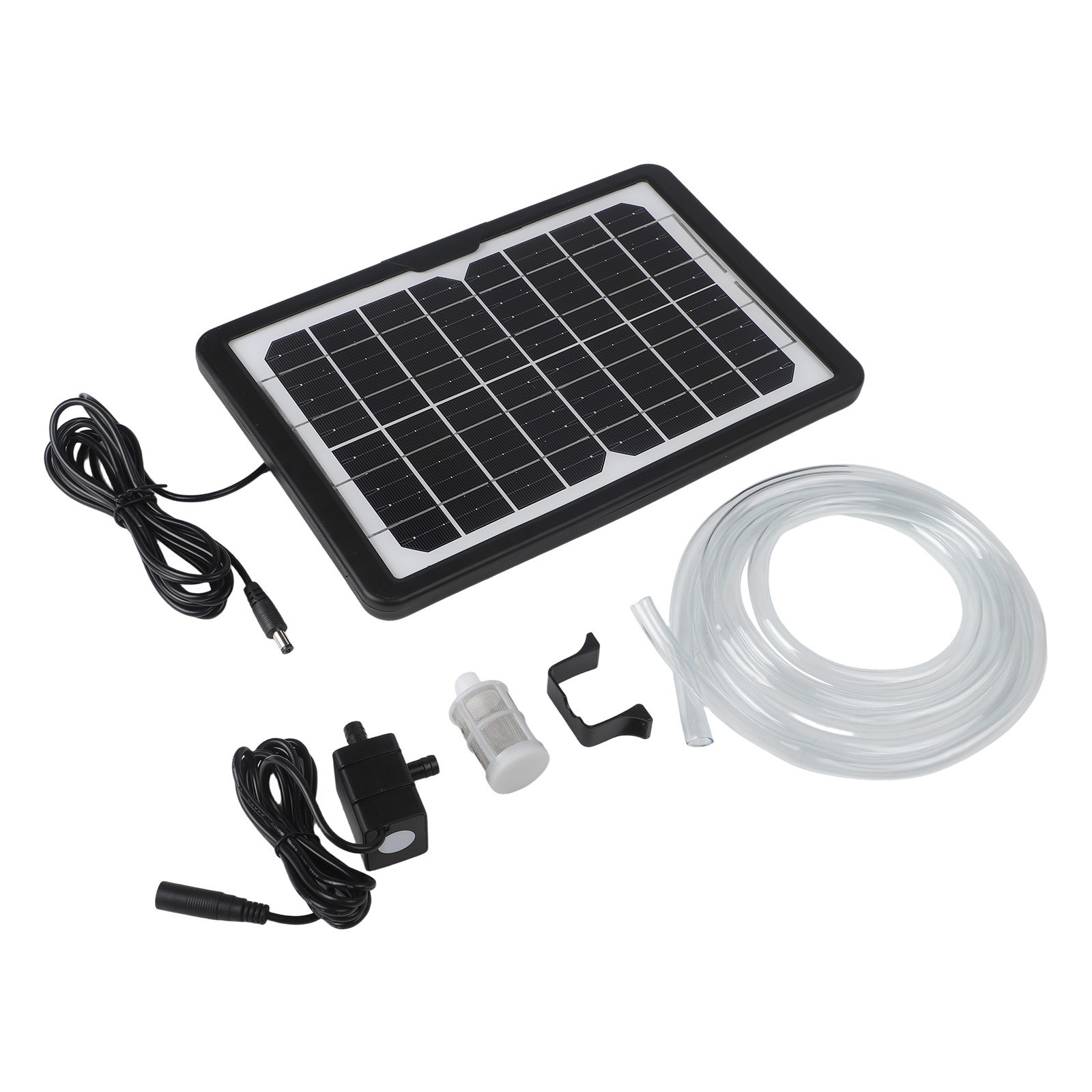 Adjustable Solar Panel Water Pump for Optimal Oxygen Distribution in Ponds