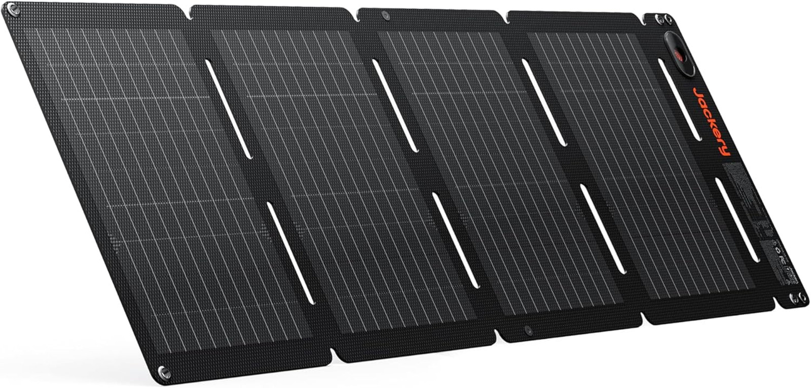 Solarsaga 40W Air Solar Panel, 23% Conversion Efficiency, Book-Sized PERC Bifaci