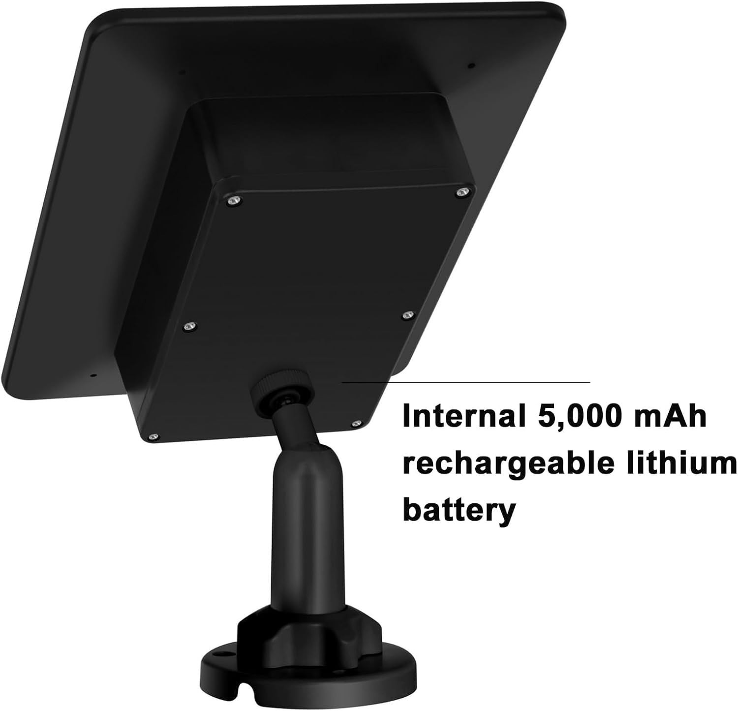 Solar Panel for Trail Camera, 5000mAh Rechargeable Battery, IP66 Waterproof, 10f