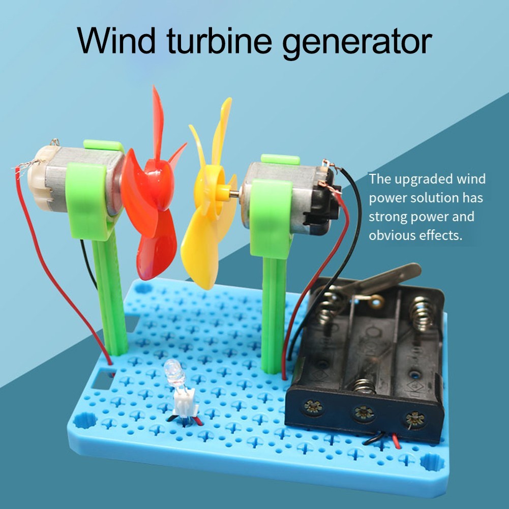 Renewable Energy Learning Kit for Children Build Your Own Wind Turbine