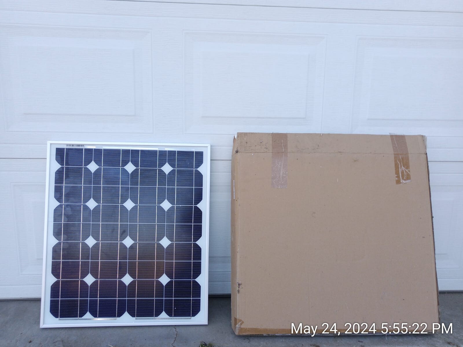 45 Watt 22 Volt Monocrystalline Solar Panel