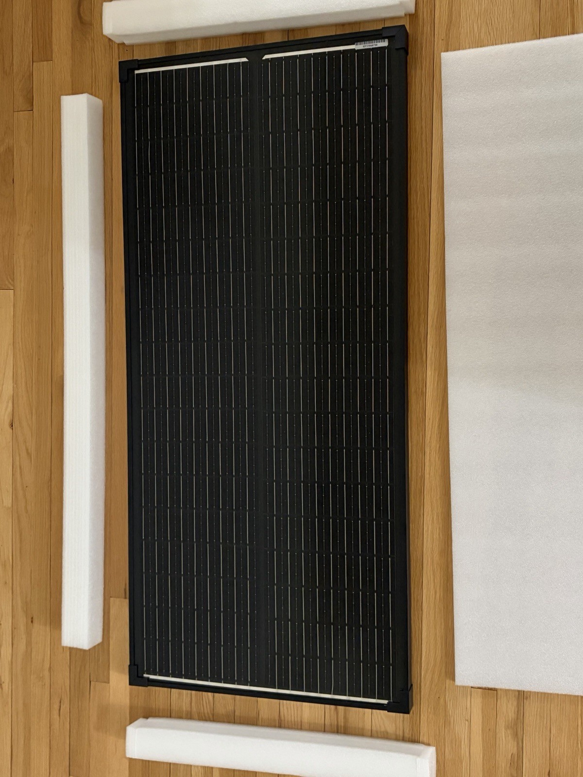 100W Monocrystalline Solar Panel 12V for RV, Camping Home Off-Grid Use – New