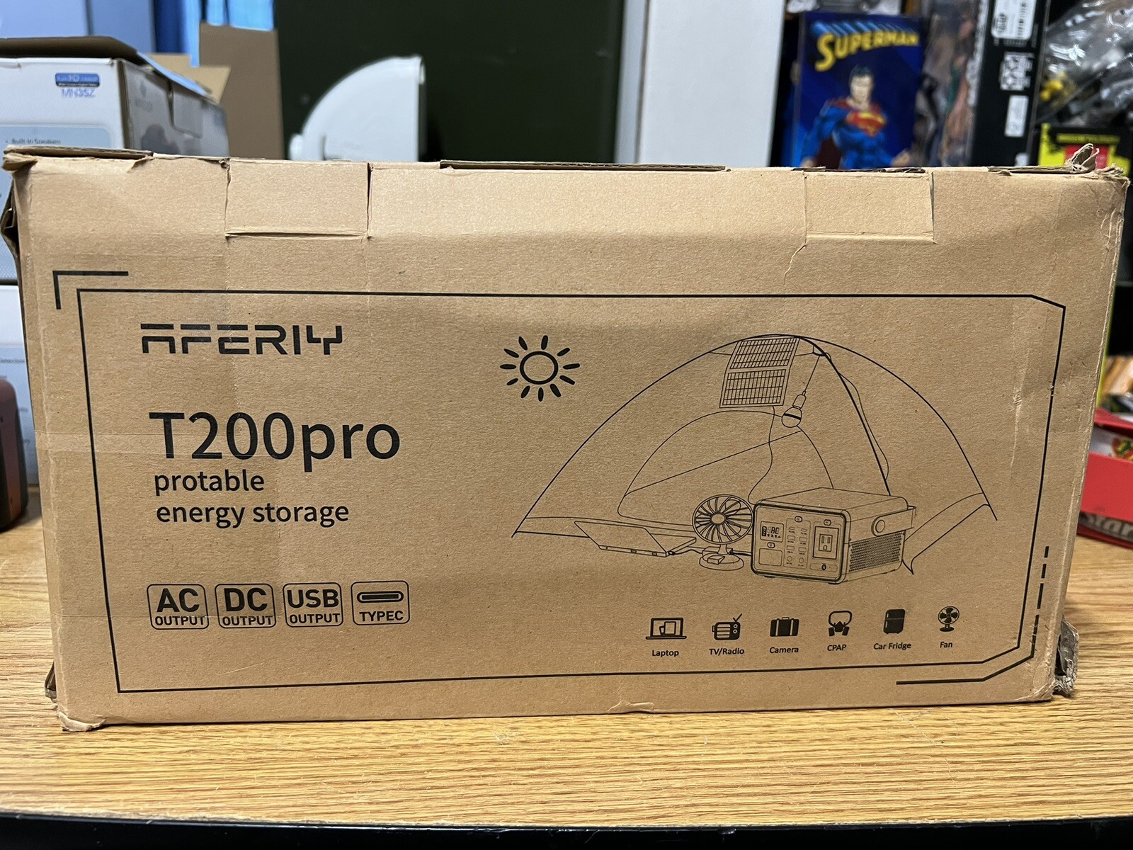 AFERIY Portable Power Station 200W Lithium-ion Battery Backup Generator